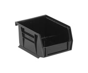 Quantum Storage QUS210 Ultra Stack and Hang Bins - 5-3/8” x 4-1/8” x 3” - 24 Pack by QUANTUM STORAGE SYSTEMS – Plastic, Black, Pack of 24, Model QUS210BK