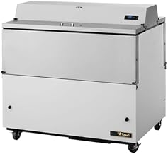 True Dual Sided S/S and White Vinyl 20.9 Cu Ft Milk Cooler