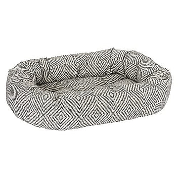 Diamondback Woven Donut Dog Bed M by Bowsers – M, plush, Model 21279