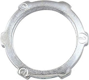 RACO 1002 Locknut for Rigid/IMC Conduit, 1/2-Inch Trade Size, Steel (Pack of 100)