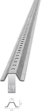 Tapco Post - U-Channel - Light-Duty - 6'L - Galvanized
