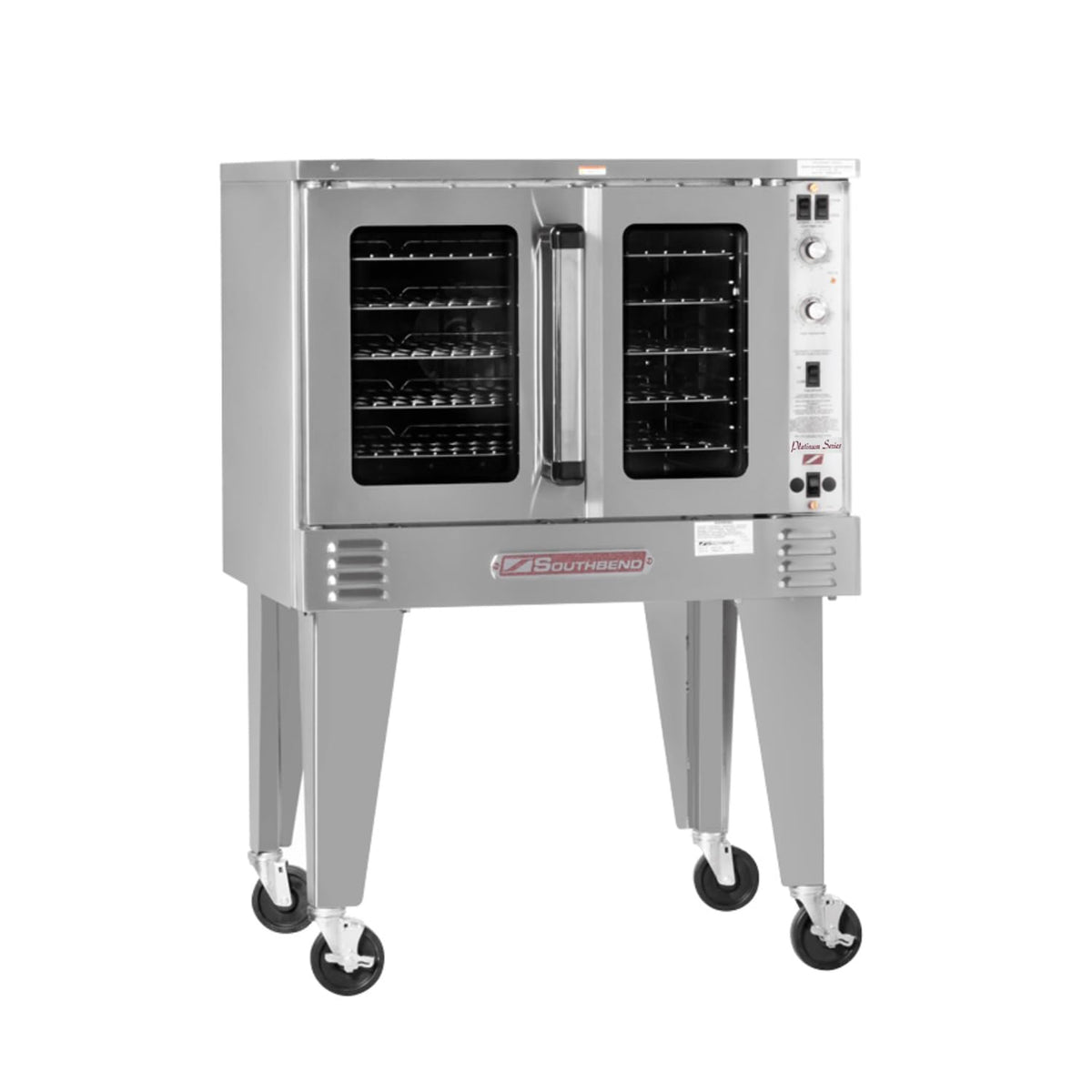 Platinum Single Full Size Liquid Propane Convection Oven by Generic – Metal, Porcelain, Stainless Steel, Model PCG50S/SD
