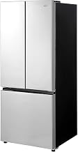 Global Industrial Refrigerator & Freezer Combo, 16 Cu. Ft., French Doors, Stainless Steel