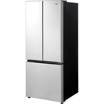 Refrigerator & Freezer Combo by Global Industrial – 16.0 cubic_feet, Stainless Steel, Model BCD-455WTE