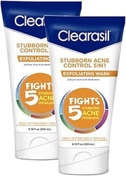 Clearasil Ultra 5in1 Exfoliating Wash, 6.78 oz. (Pack of 2)