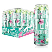 AriZona Green Tea with Cucumber and Citrus / 22 Fl Oz (12 Pack) / 12 Iced Tea