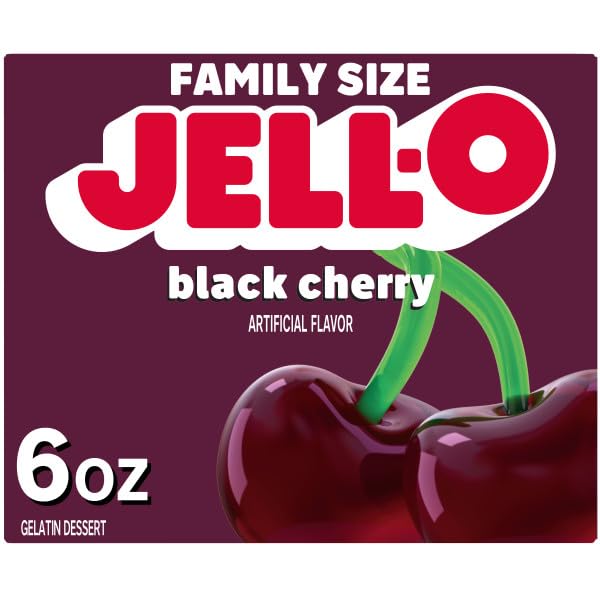 Jell-O Bold Berry Fusion / 6 Ounce (Pack of 3) / 3 Gelatin