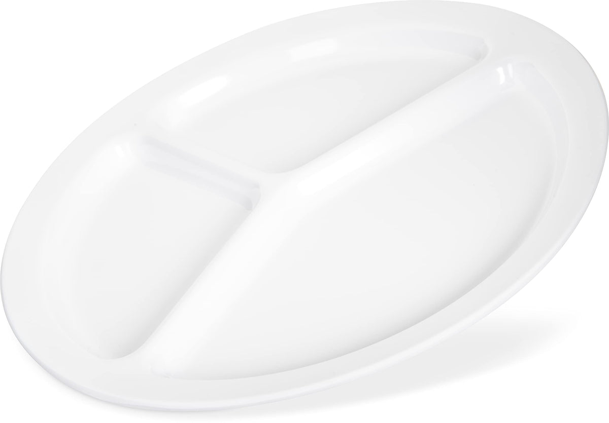 Carlisle FoodService Products White / 10 Inches (Pack of 48) / Modern Dinner Plates