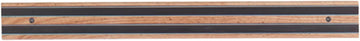 TableCraft 18" Magnetic Bar Knife Holder with Wood Base | Kitchen Magenetic Knife Storage Rack Strip | Commerical Quality for Restaurant or Home Kitchen Use