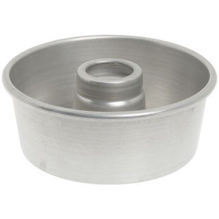 Aluminum #653 Angel Food Tube Cake Pan by Chicago Metallic Bakeware – 7.5 inches, Stainless Steel, Silver, Model 46530
