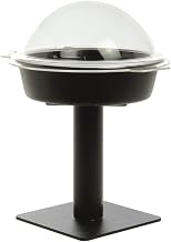Cal-Mil Black Base with Dome Sample Display Stand - 9"Dia x 14"H