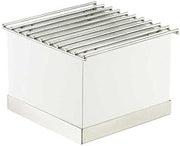 Cal-Mil 3011-55 Luxe Chafer Alternative, 8.5" Height, 12" Width, 12" Length, Stainless Steel