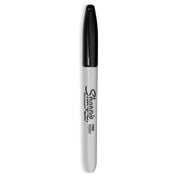 Sharpie Black / 1 Count (Pack of 12) / Fine Tip Permanent Markers