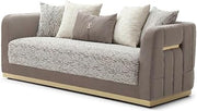 Glory Furniture Lexington G00280A-S Sofa Brown/Light Beige