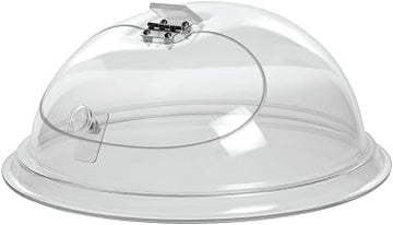 Cal-Mil Clear Acrylic Self-Closing Door in Dome - 10"Dia x 6"H
