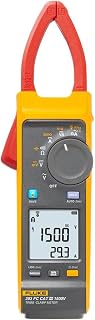 393 FC Solar Clamp Meter, CAT III 1500 V, IP54-Rated, DC Power Measurements, Audio Polarity Indicator, Visual Continuity, Fluke Connect Software Enabled, Thin Jaw For Easy Access, Includes iFlex