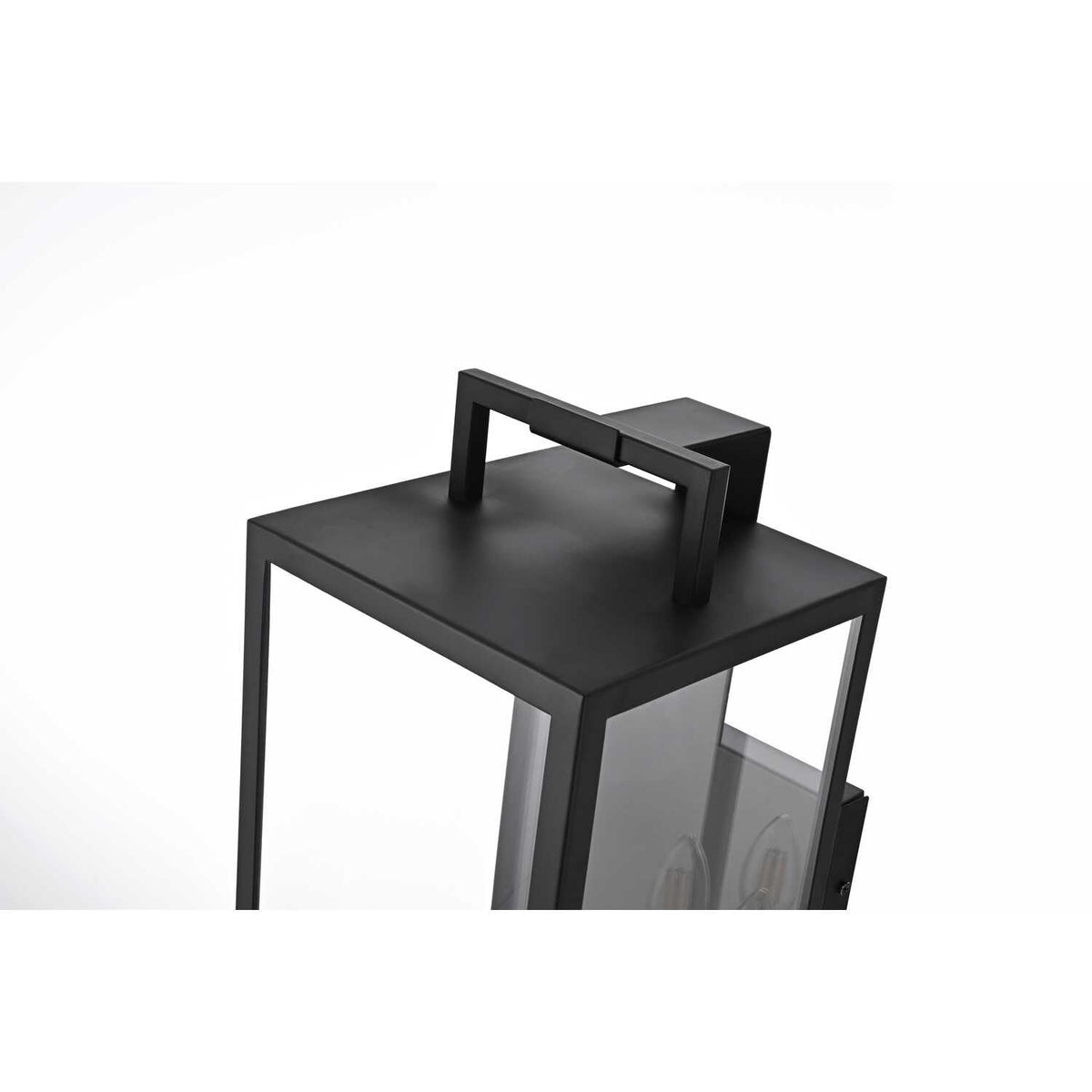 Jairo Four Light Outdoor Wall Sconce Black by Lighting Design – Iron, Black, Model OD809W26BK