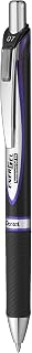 Pentel ENER-GEL Pro Permanent Gel Pen, (0.7mm) Medium Line, Violet Ink, Box of 12 (BLP77-V)