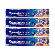 Reynolds 225 Sq Ft (Pack of 4) / 4 Plastic Wrap