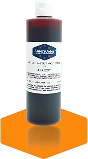 AmeriColor Apricot, 13.5 Ounce Bottle, Soft Gel Paste Food Color