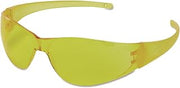 MCR Safety CK114 Checkmate Polycarbonate Amber Lens Glasses