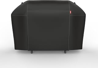 Coleman Revolution 5-Burner Grill Cover, Heavy-Duty All-Weather Polyester Cover with Air Vents and Hook-and-Loop Closures, Rip Resistant