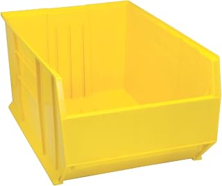 QUANTUM STORAGE SYSTEMS QUS997YL Storage Containers, 35-7/8" L x 23-7/8" W x 17-1/2" H, Yellow