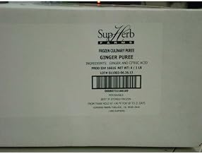 SupHerb Farms Ginger Puree, 1 Pound -- 4 per case.