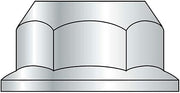 Serrated Hex Flange Nut, 1/4-20, Zinc, Case Hardened Steel, UNC, 100 Pack