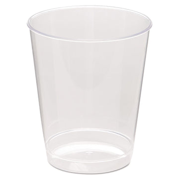 Comet Smooth Wall Tumblers by WNA – 8 Ounces, 8.0 fluid_ounces, #6 Polystyrene, Clear, Model WNA T8T