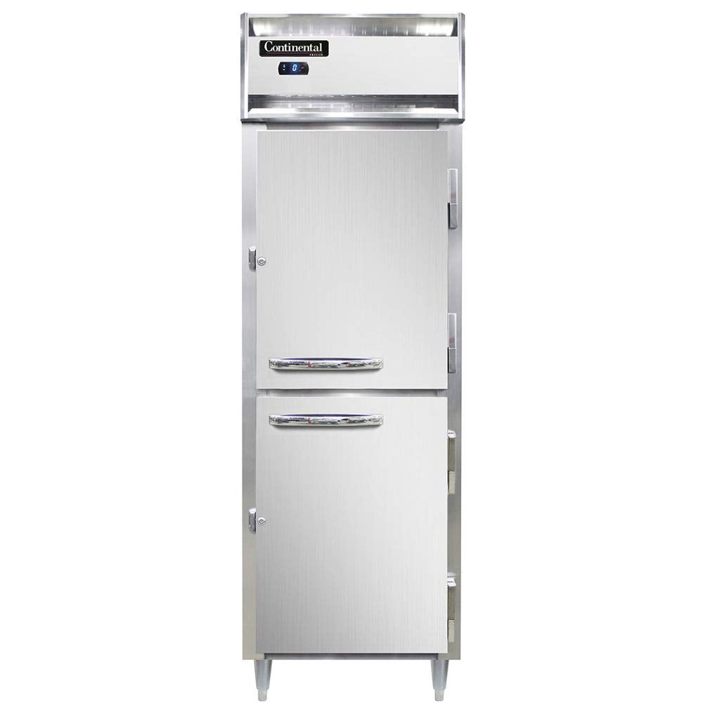 DL1FS-SS-HD Designer Line Single Section Reach In Freezer by Continental Refrigerator – Commercial Grade