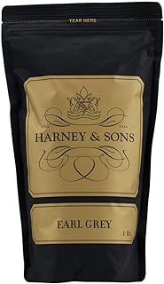 Harney & Sons Earl Grey Loose Tea 16 Ounce – Black Tea with Bergamot
