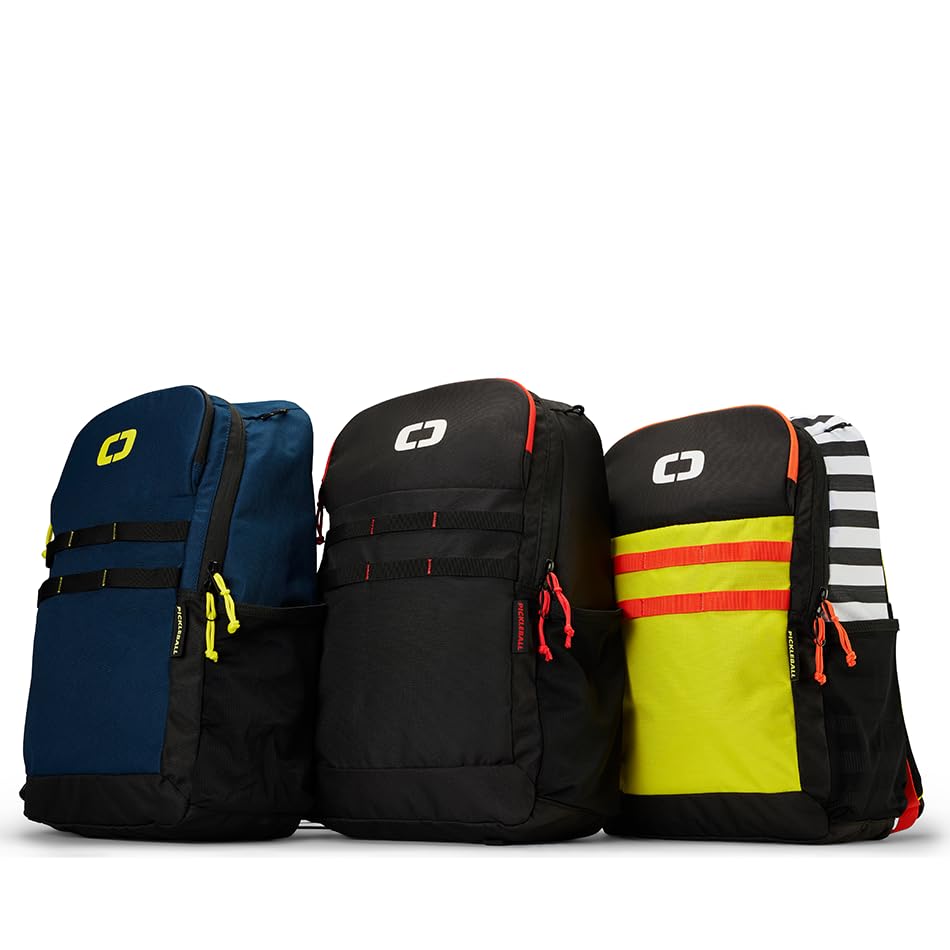 Pickleball Collection (Backpack by OGIO – Backpack, 22 liters, Polyester, Neon Stripe, Model 5923114OG