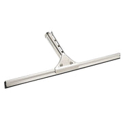 Libman Stainless Steel/Rubber Window Squeegee - 18"L by LIBMAN COMMERCIAL – Stainless Steel, Black, Model 71736001906
