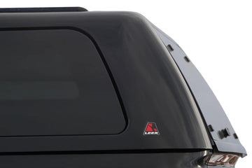 Domed Emblem Replacements (Cap Domed Emblem) by LEER – Aluminum, Black