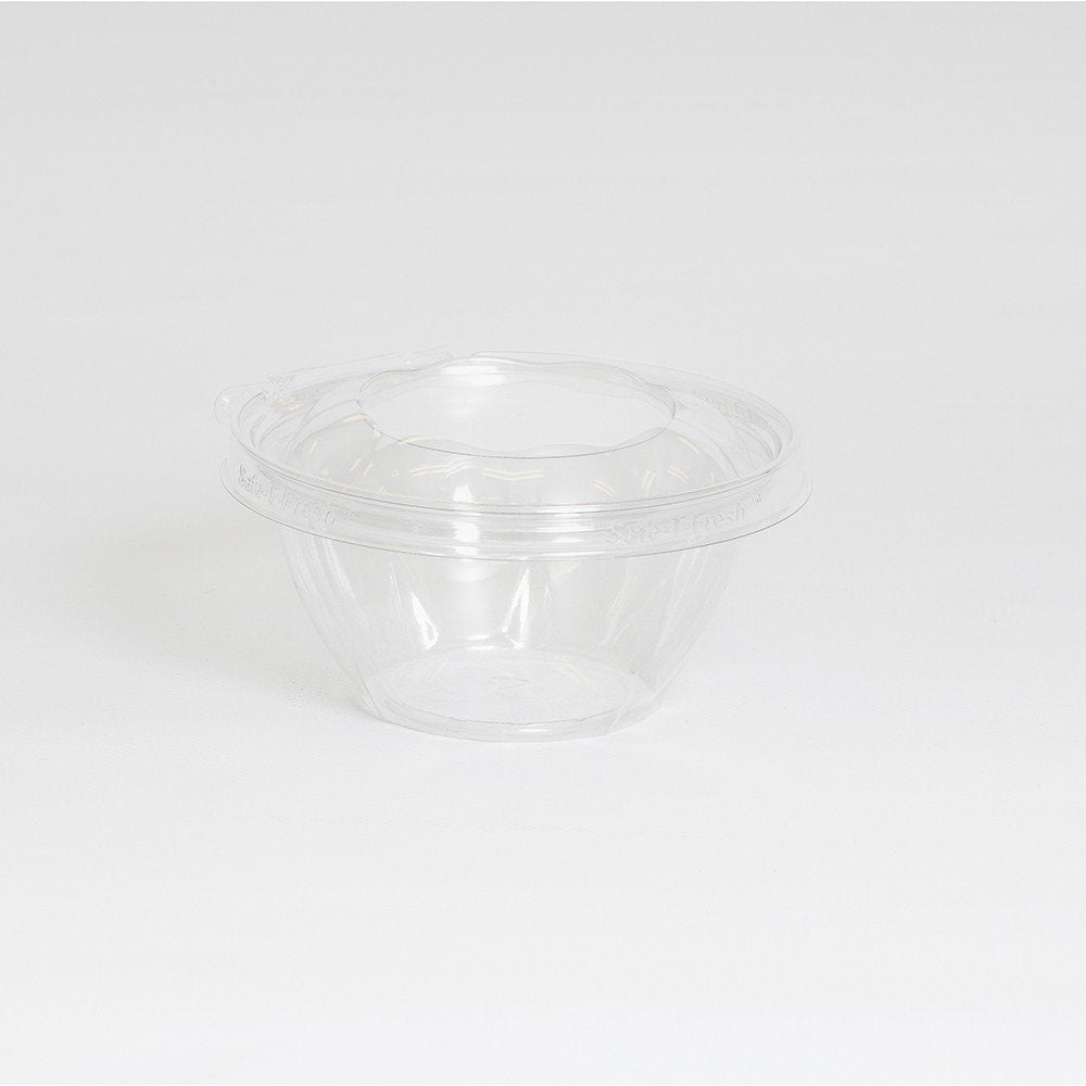 Inline Plastics Safe-T-Fresh Polyethylene Tamper Resistant Round Food Container Clear by Inline Plastics Corporation – 24.0 ounces, Polyethylene, Clear, Model TS24R