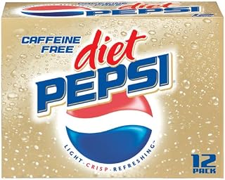 Caffeine-Free Diet Pepsi, 12-fl. oz Cans (Pack of 24)