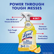 Lysol 32 Fl Oz (Pack of 1) / Lemon Breeze / Lemon All-Purpose Cleaners