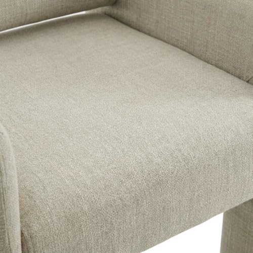 Furnifact Linen Brown / 1 Dining Room Furniture
