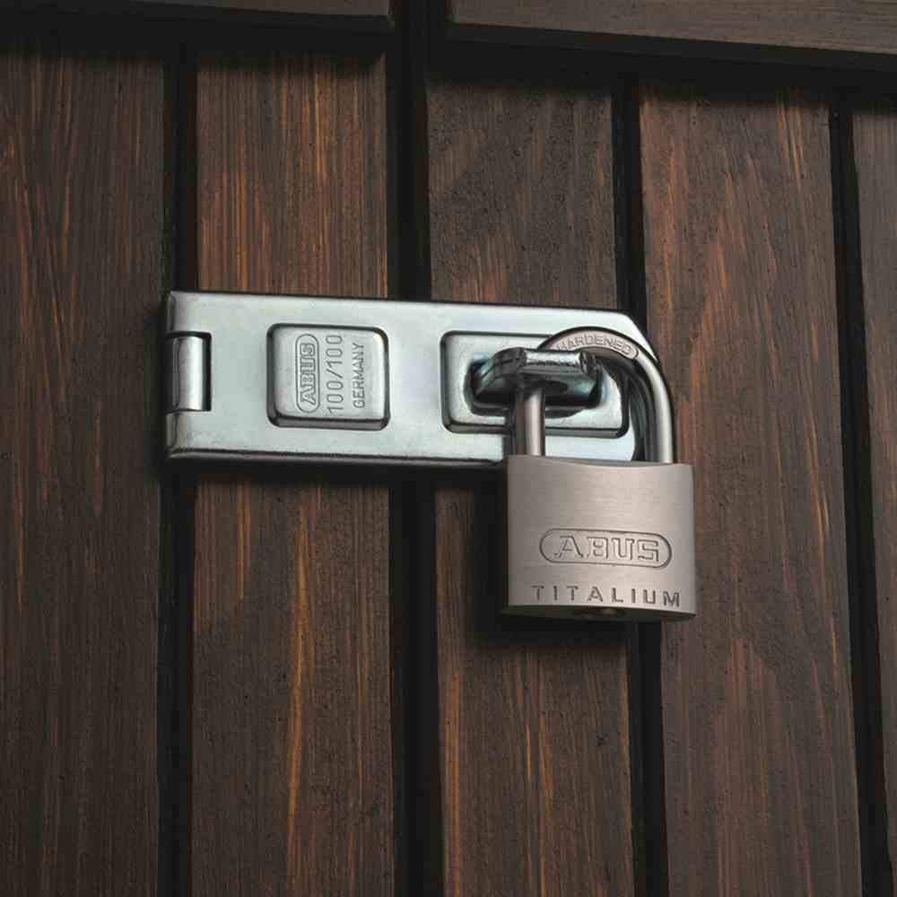 Padlock, Silver by ABUS – Alloy Steel Aluminium, Silver, Model 794803