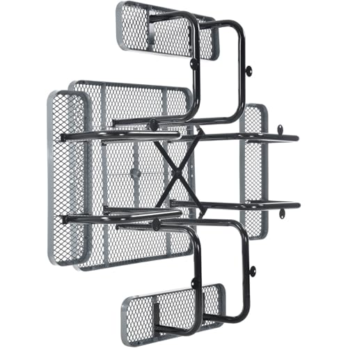 Global Industrial Grey / 81D x 81W x 29.5H in / Industrial Picnic Tables
