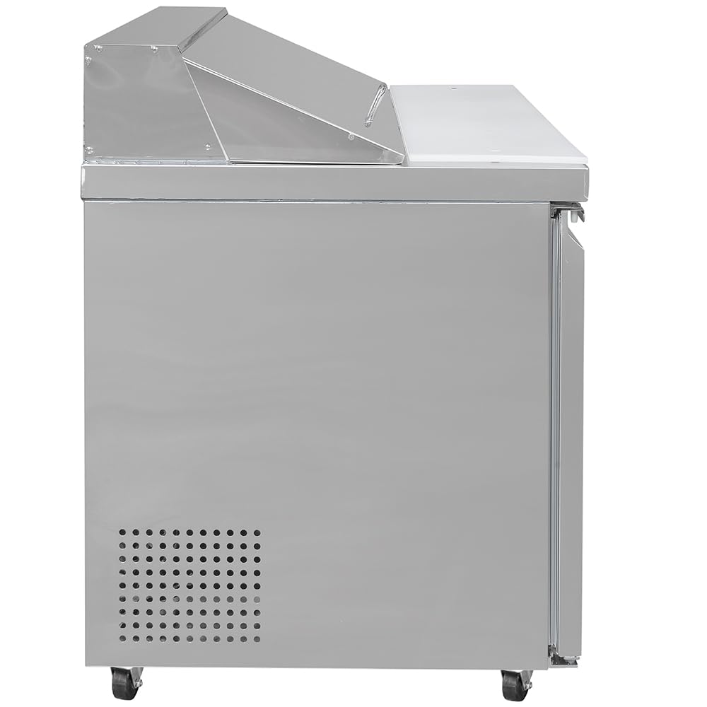 60 1/5" Sandwich/Salad Prep Table w/Refrigerated Base by MOTAK – 65.35x34.65x45.67, In Description, Check Images, Model MST-60-X