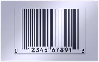 Screen Gems Plastic UPC Label Overlay, 2" Length x 1.25" Width | 250/Pack