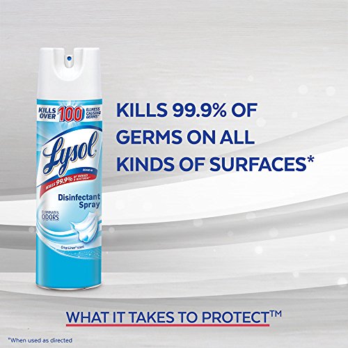 Lysol Spring Waterfall / 12.5 Ounce (Pack of 12) / 12 Disinfectant Sprays & Liquids