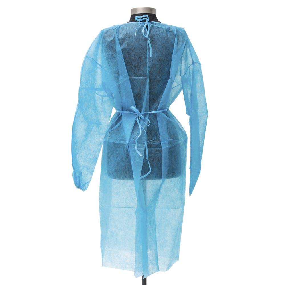 Isolation Gown by HUBERT – Plastic, Blue