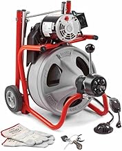 Ridgid 27013 K-400AF 115Volt C45IW Drum Machine with C45 Integral Wound Cable with Autofeed