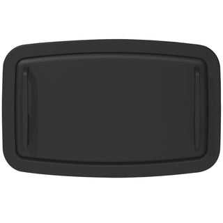Baby Changing Station Horizontal Recessed-Mounted by Koala Kare – Matte Black, Model KB310-SSRE-MBLK