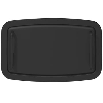 Baby Changing Station Horizontal Recessed-Mounted by Koala Kare – Matte Black, Model KB310-SSRE-MBLK