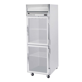 Beverage-Air HFPS1-1HG Horizon Series One Section Glass Half Door Reach-In Freezer 24 cu.ft. Capacity Stainless Steel Exterior and by Beverage Air – Model HFPS11HG