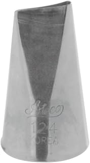 Ateco S/S Tube Rose Petal Decorating Pastry Tip #124S